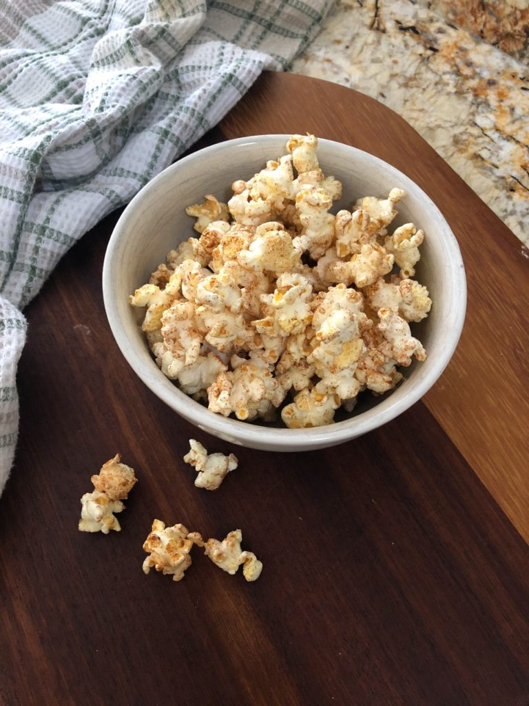 healthy seasoning for air popped popcorn